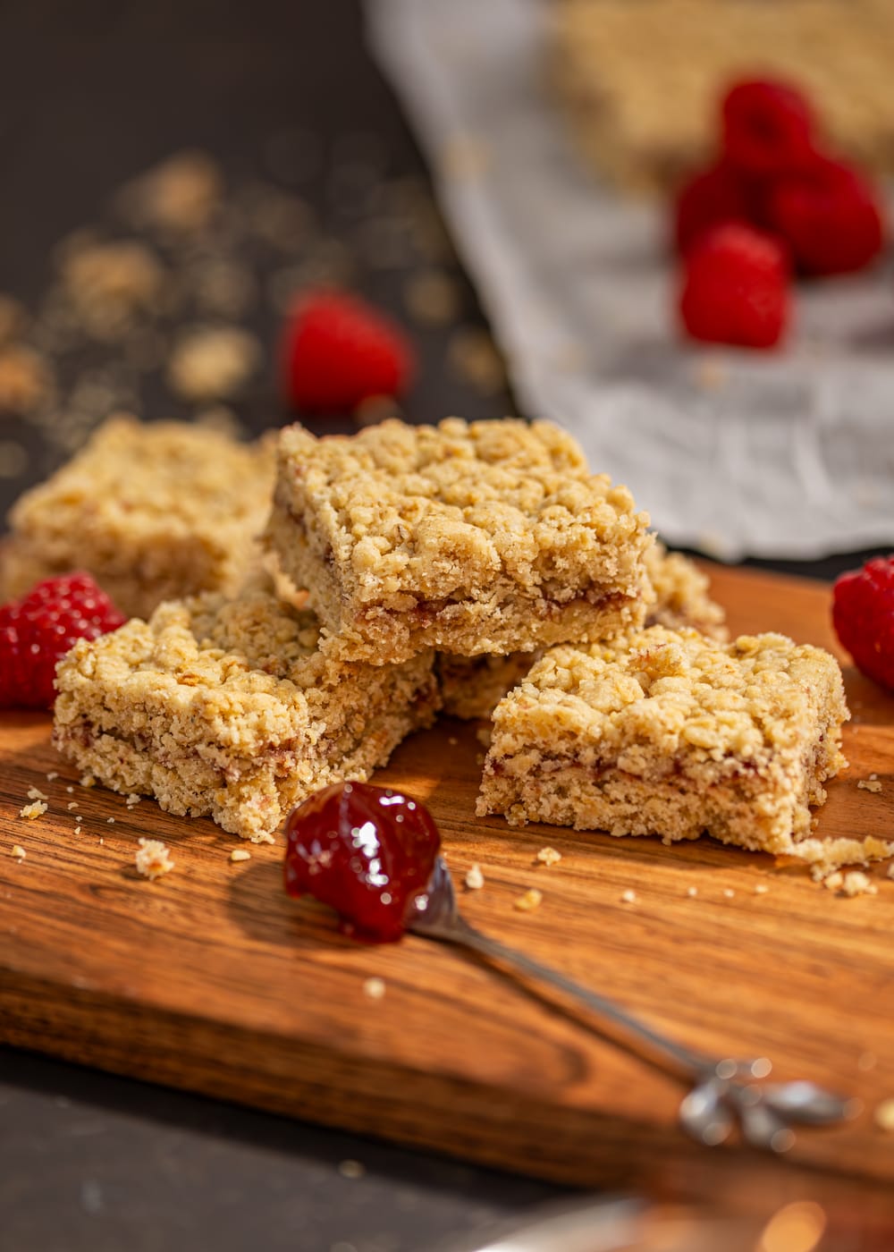 A selection of handcrafted flapjacks